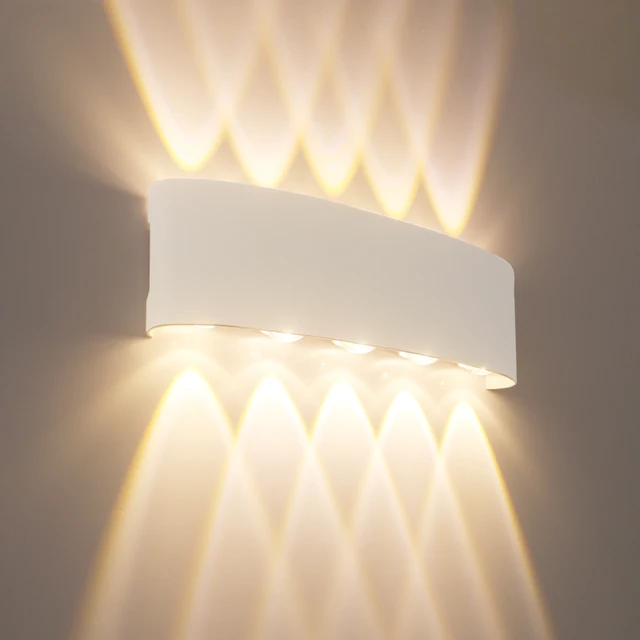 Teleskopowa lampa ścienna LED ABS Outdoor IP65 Wodoodporna biała lampa ścienna do domu Willa Ogród Dziedziniec Ganek Schody Korytarz Światło