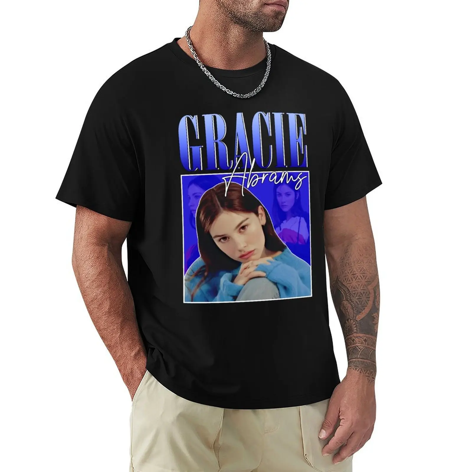 

Gracie Abrams T-Shirt basketball graphic tees anime figures quick drying Men's t-shirts