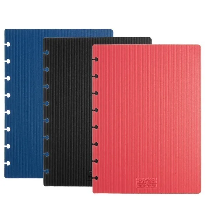 ฝาครอบ/ชุดดัชนี A5 2ชิ้น (ด้านหน้า + ด้านหลัง) อุปกรณ์เสริมสำหรับสมุดโน้ตแบบทำมือสไตล์การพิมพ์หลากสี8รูเห็ด