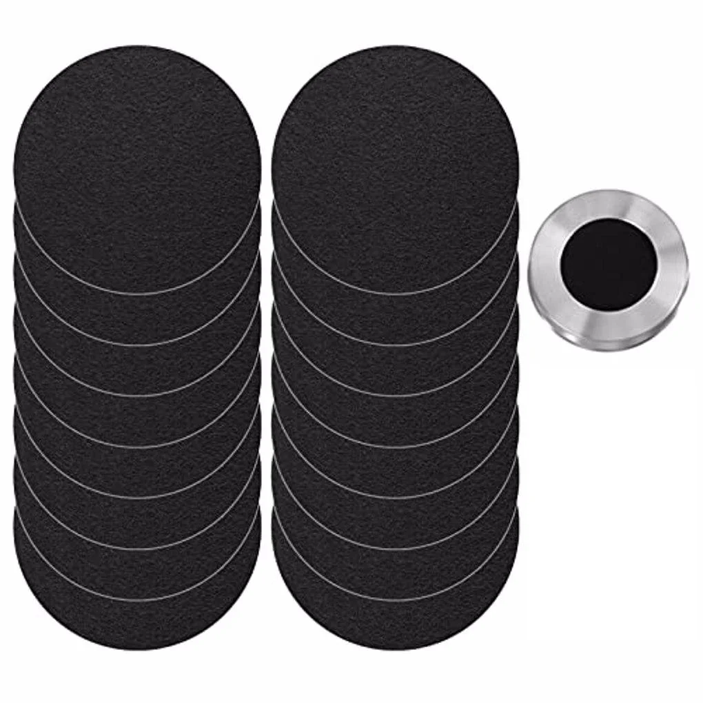 16 Pieces Compost Bin Bucket Filter Round Portable Home Kitchen Garbage Can Oil Water Filters Accessories Replacing Parts