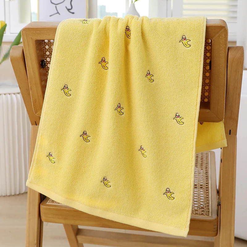 4pcs Cotton Face Couple Towel Fast Drying Travel Gym Camping Sports Soft Handchief Thick towel Bathroom Set For Home 34x74cm