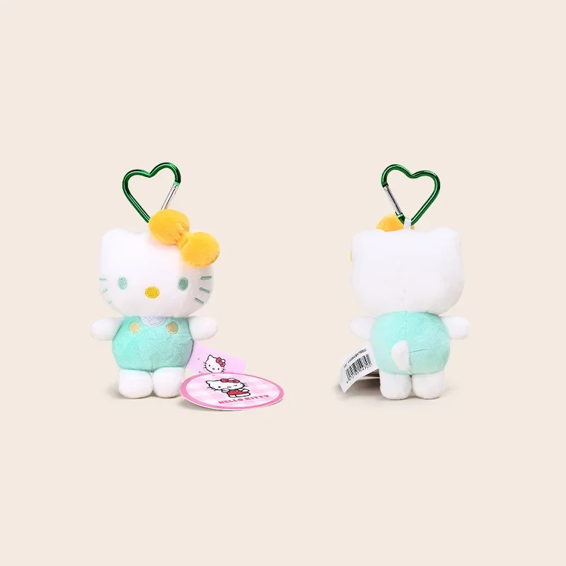 سانريو مرحبا كيتي أفخم دمية الكرتون أنيمي لطيف KT القط Pochacco المفاتيح على ظهره قلادة موضة سحر فتاة والطفل هدية عيد