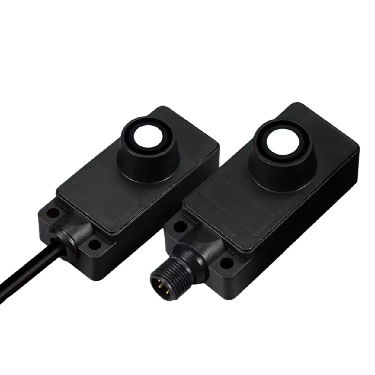 UNDK Series Ultrasonic Proximity Switch Sensor Analog 4-20mA/0-10V Material Level Detection Liquid Level Roll Diameter