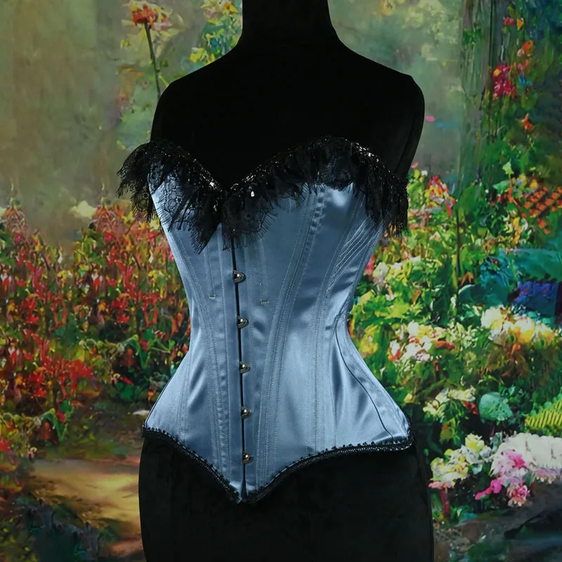 Luxury Overbust Corset Tops Double Boned Corsets and Bustiers for Women Sexy Lace Up Body Shaper Lingerie корсет Plus Size