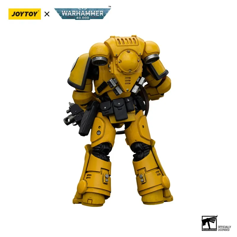 JOYTOY Warhammer 40K Imperial Fists Intercessors 1/18 Action Figure 12cm GK Anime Figurine Game Statue Model Collection Toy Gift