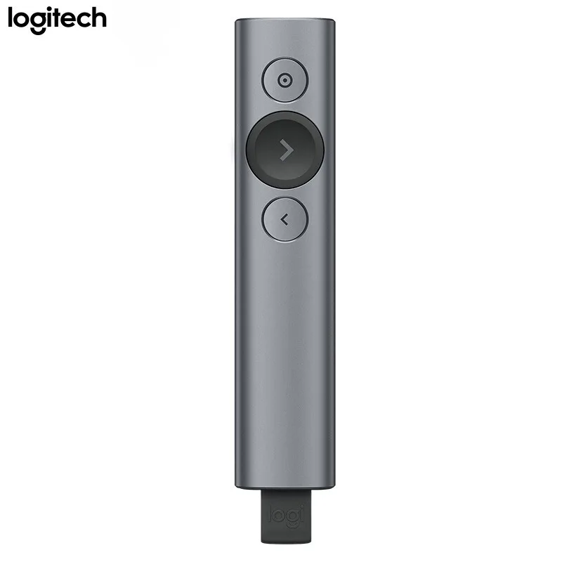 

Logitech R400/Spotlight Wireless Presenter Remote - USB Receiver, Red/Green Laser Pointer, Slide Control for Presentations
