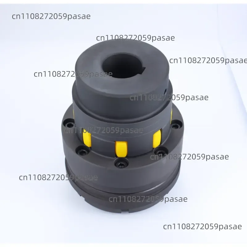 5-Piece 45 #Steel Claw/Spider Ball Taper Hole Flexible Torque Limiting Precision Coupling