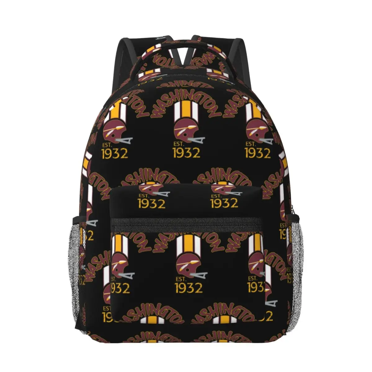 

Washington Commanders Woman Backpack Boys Girls Bookbag Waterproof Children School Bags Portability Travel Rucksack Shoulder Bag
