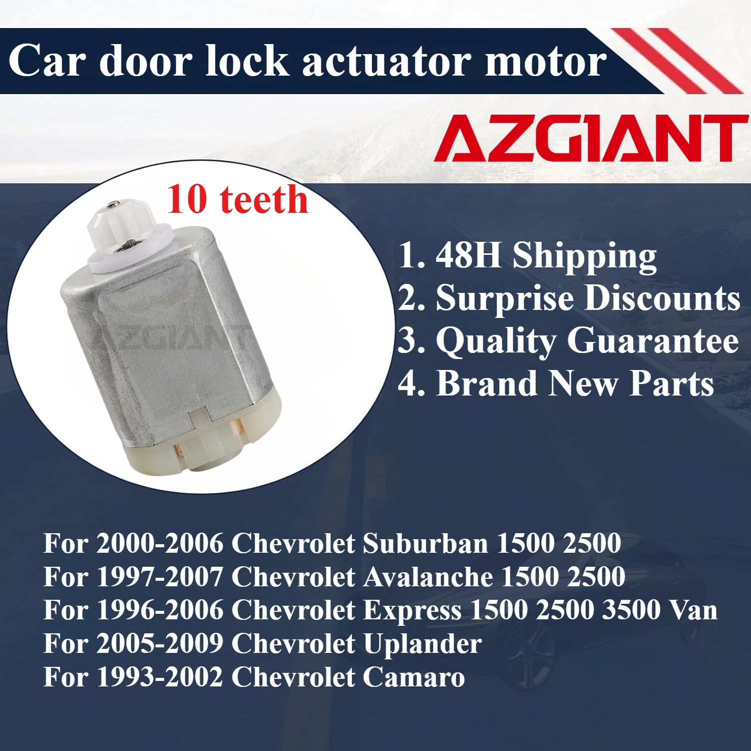 

For Chevrolet Suburban 1500 2500 2000-2006/Uplander 2005-2009 Car door lock actuator motor Brand new high-quality parts OEM
