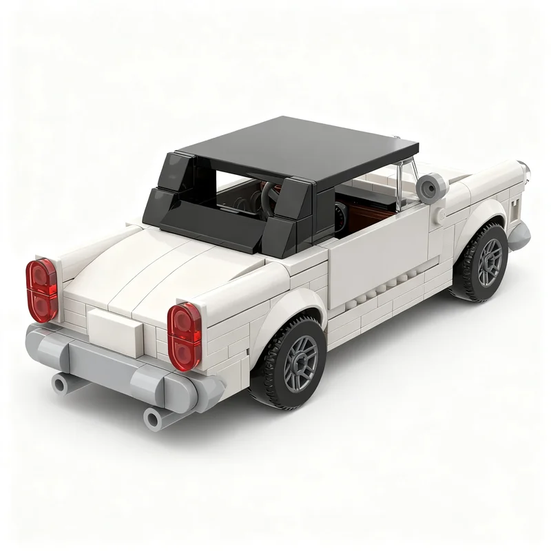 298pcs MOC city Champions Sunbeam Alpine Tiger Model Christmas Gift DIY Home Decor Desk Display Shelf Accent Set