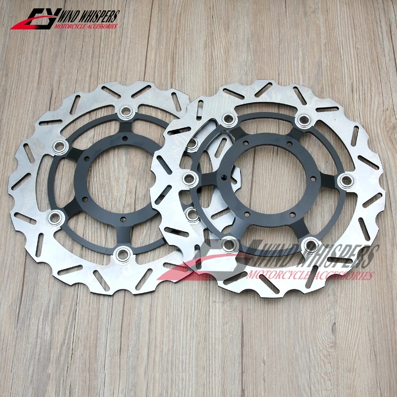 296mm 2XPCS Front Brake Discs Rotors For Honda CB600F CB 600 F Hornet 2007-2013 CBR 600 F CBR600F 2011-2013