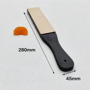 Handgefertigter Holzgriff zum Schärfen von Rasiermessern, doppeltes Haushaltswerkzeug und Polierplattenwerkzeug 8 Hauptverkaufs -Strop -Leder - №2