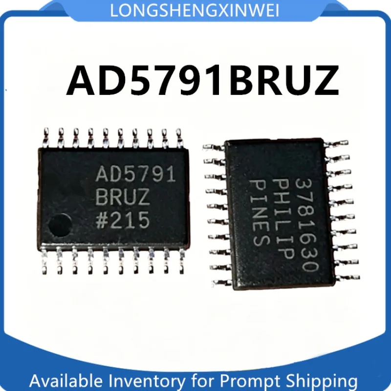 1PCS New AD5791BRUZ Package TSSOP-20 Original Digital To Analog Converter Chip IC in Stock
