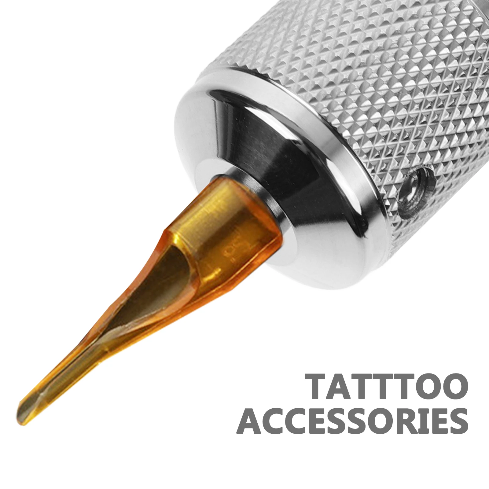 

Grips Stainless Steel Tattoo Handles 7 8mm Diameter Non Slip Durable Suitable Tubes Artists Beginners Body