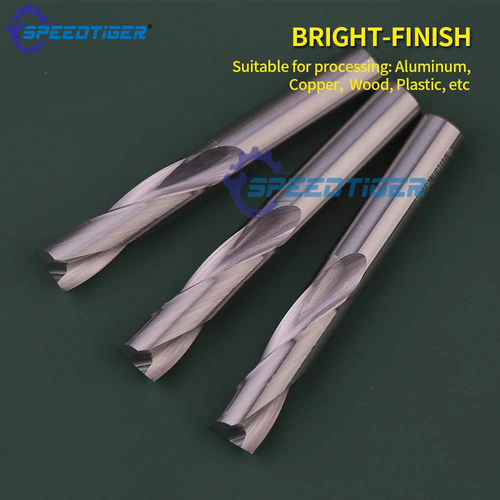 SPEEDTIGER Flat Bottom Drill 180° Inclined Curved Surface Bottom Hole Making High Precision 1.05-10.05mm for Non-metal Aluminum