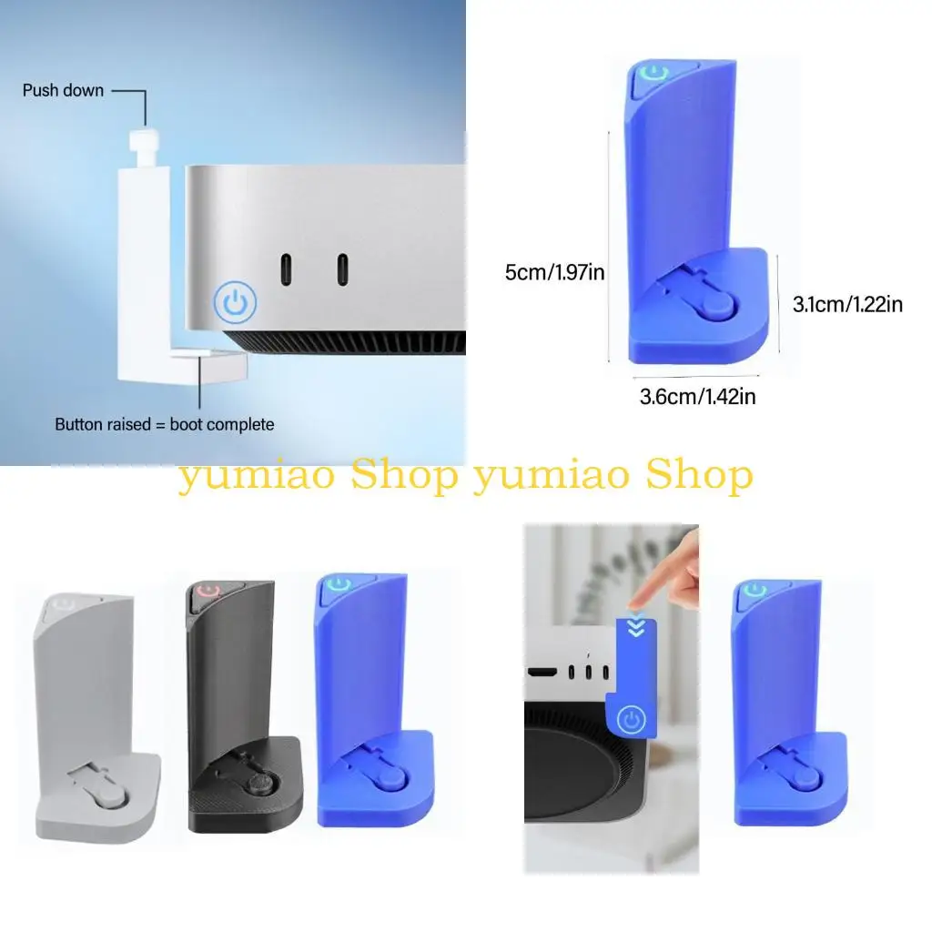 587B Easy To Use Top Power Button Bracket Transform for Experience