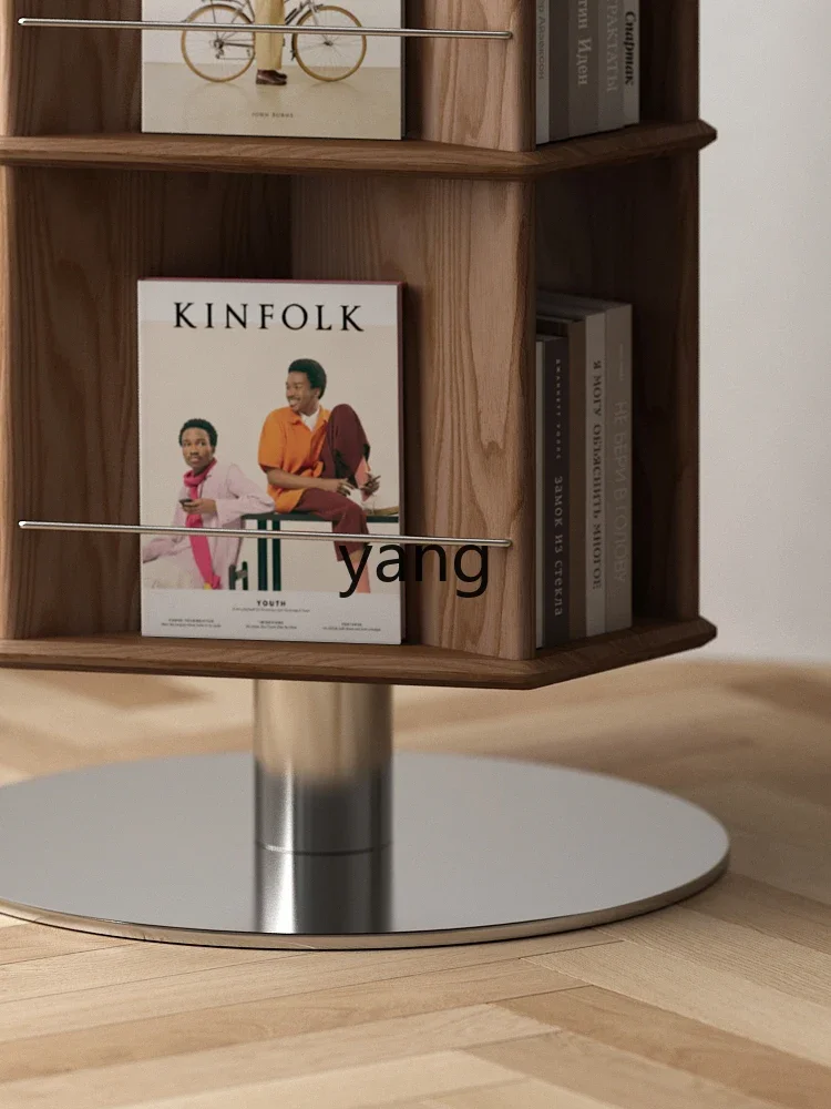 CXX retro 360-degree bookshelf floor-to-ceiling home children's storage picture book rack