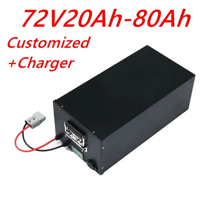 

72V 20AH 30AH 50AH 60AH 70AH Lithium -ion battery with BMS for motorcycle electric car pedal energy golf cart