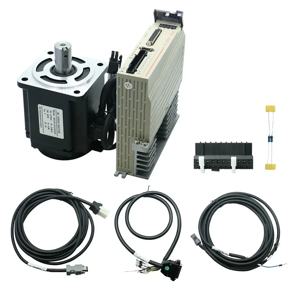 New 220V 400W - -60CST-A1C01330 WITH C30-L15A-GABN 750W -80CST-A1C02430 Servo Motor With TH-C30 -L20A-AGABN  2.4nm 4.8A