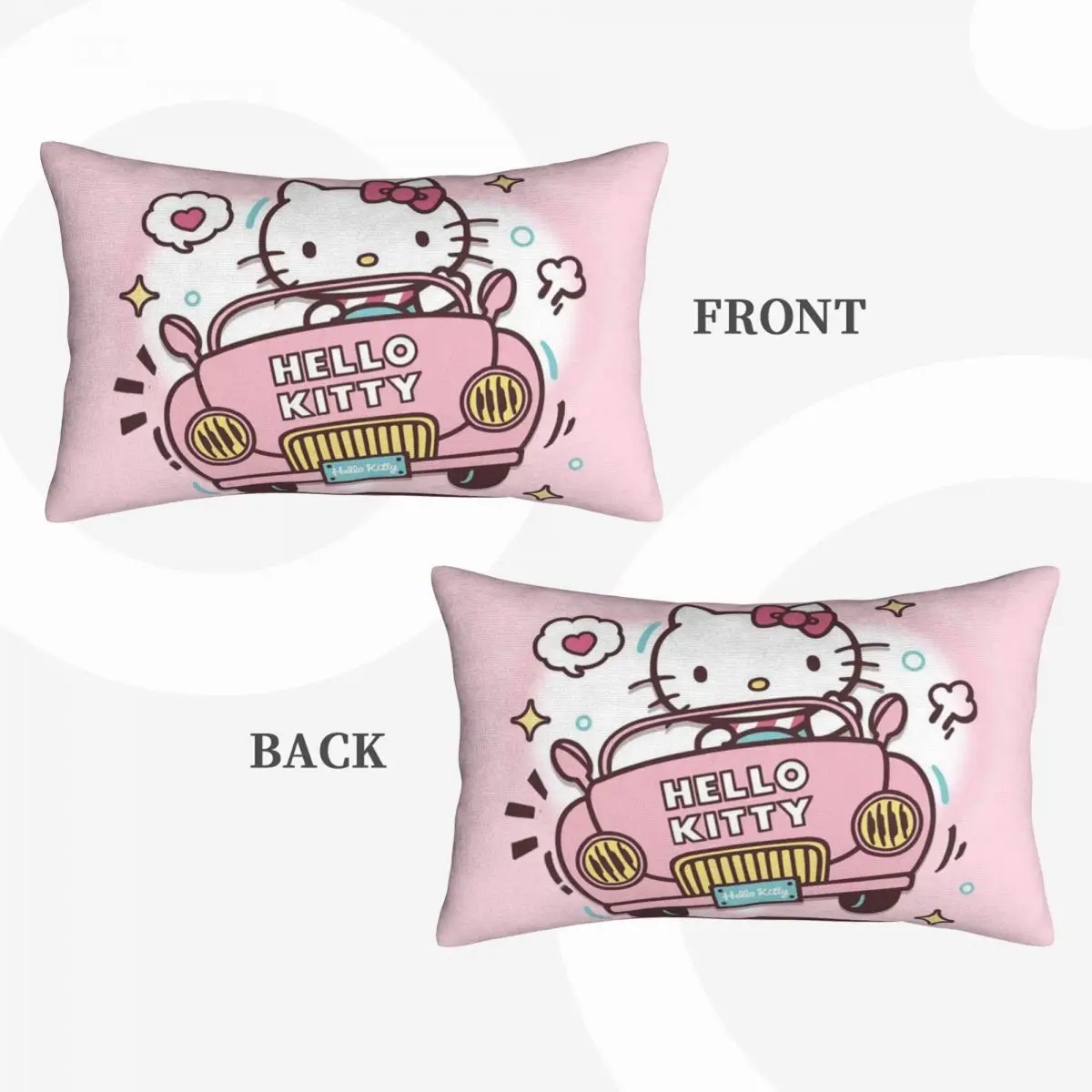 Hello Kitty Pillowcase Bedding For Kids Reversible Double-Sided Boys Girls Super Beddings Gift Throw Pillow Covers Cushion Cases