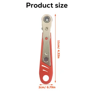 Portable Mini Ratchet Wrench 36 Teeth Precision Ratchet Structure for Quick Disassembly in Narrow Spaces Special Tool