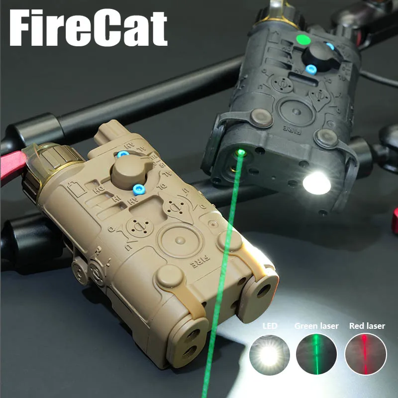 

Nylon 3.5 NGAL L3 Aiming Indicator Red/Green Laser+LED Light+Strobe Laser Indicator NO IR Tactics Constant/Moment Remote Switch