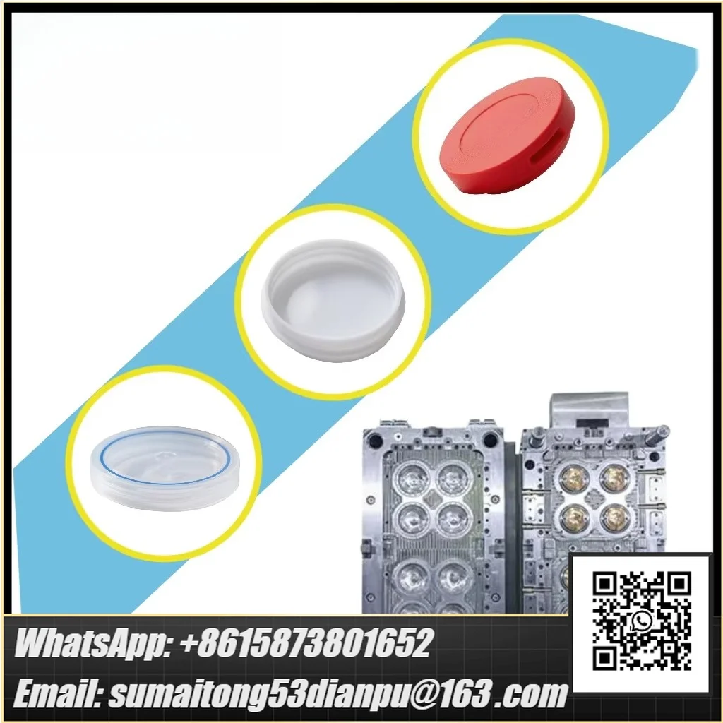 High Precision Food Grade ABS PP Plastic Cap Mold Plastic Injection Molds Custom OEM Molding Manufacturer