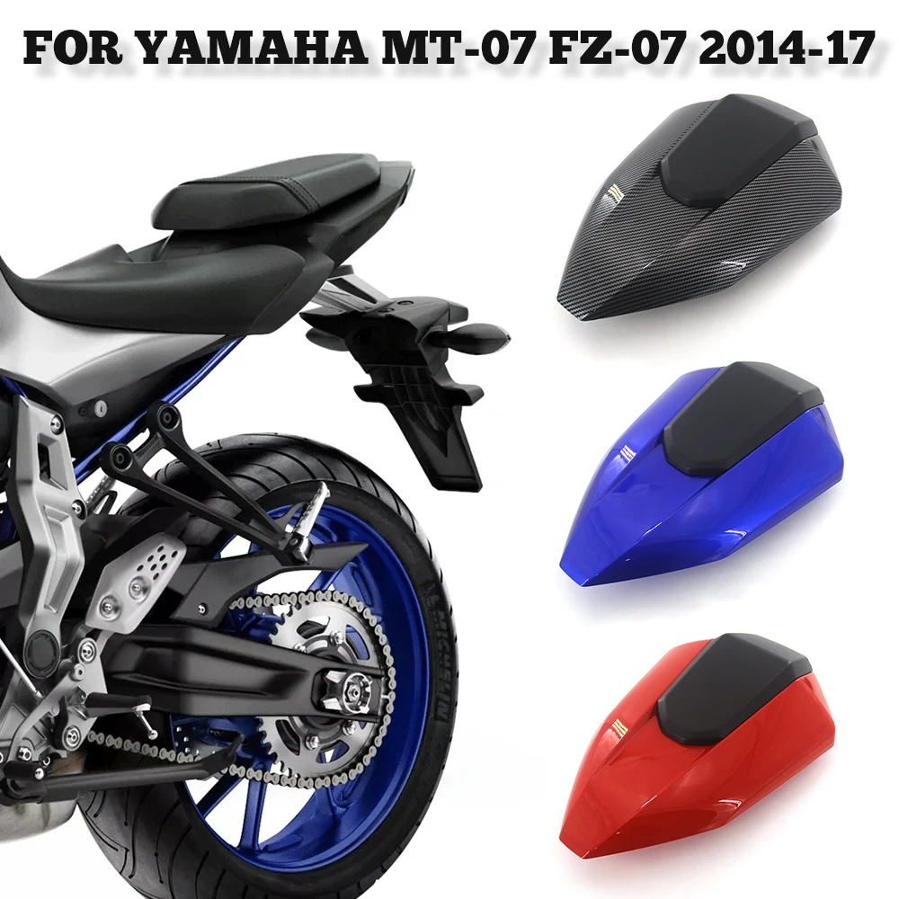 For YAMAHA MT-07 2014 2015 2016 2017 Motorcycle Pillion Passenger Rear Seat Cover Cowl Fairing  yamaha-MT07