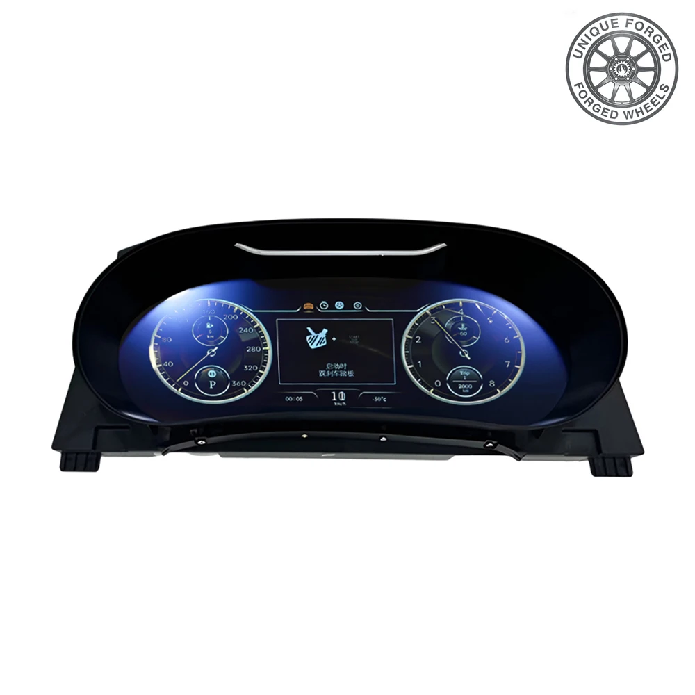 

12.3'' LCD Dashboard for Bentayga LCD Instrument Cluster Plug and Play LCD Odometer Virtual Digital Cluster Cockpit