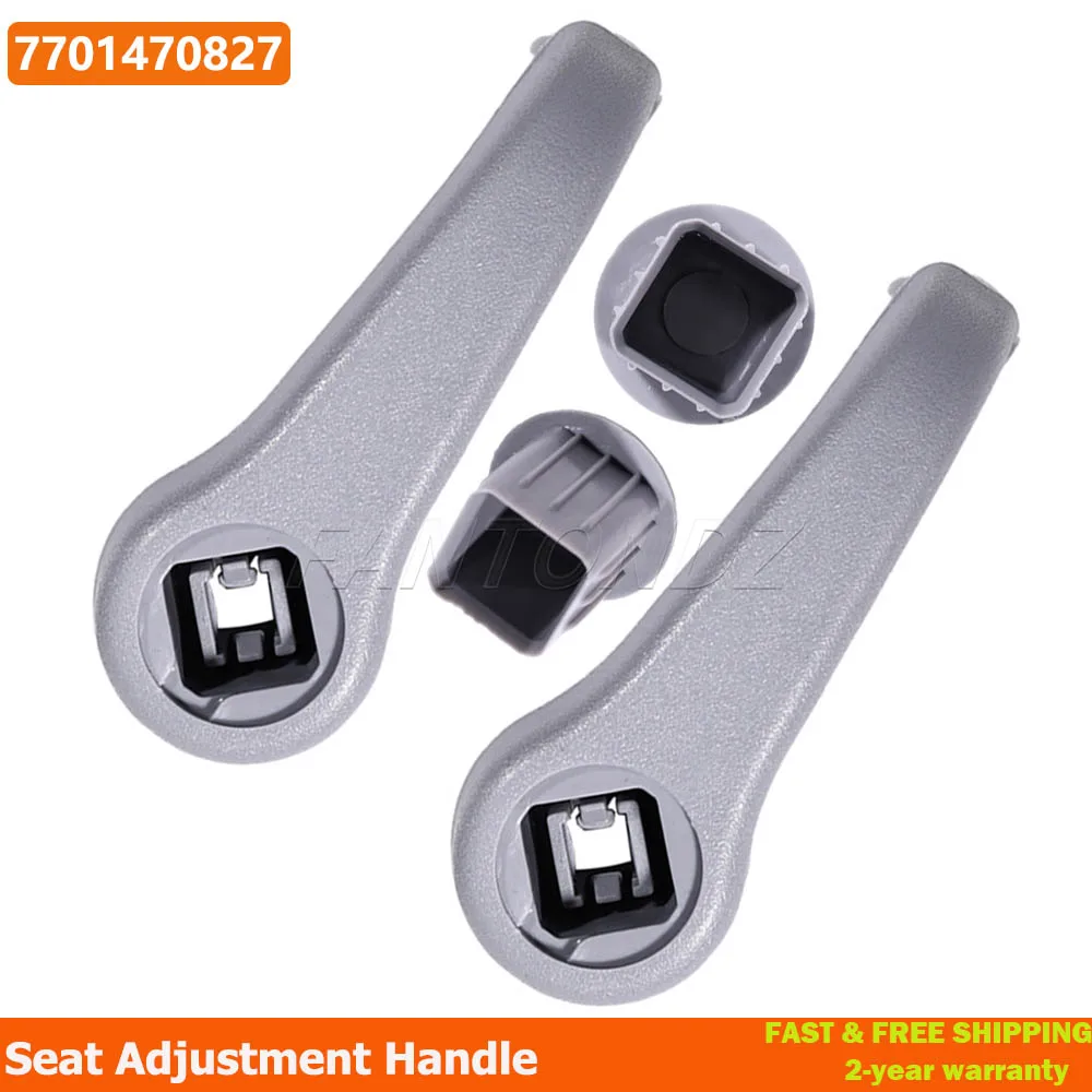 1 Pair Seat Adjust Lever Pull Handle Replacement For Renault Clio MK2 Twingo MK1 1998-2007 7701470827 7701205708 7701209658