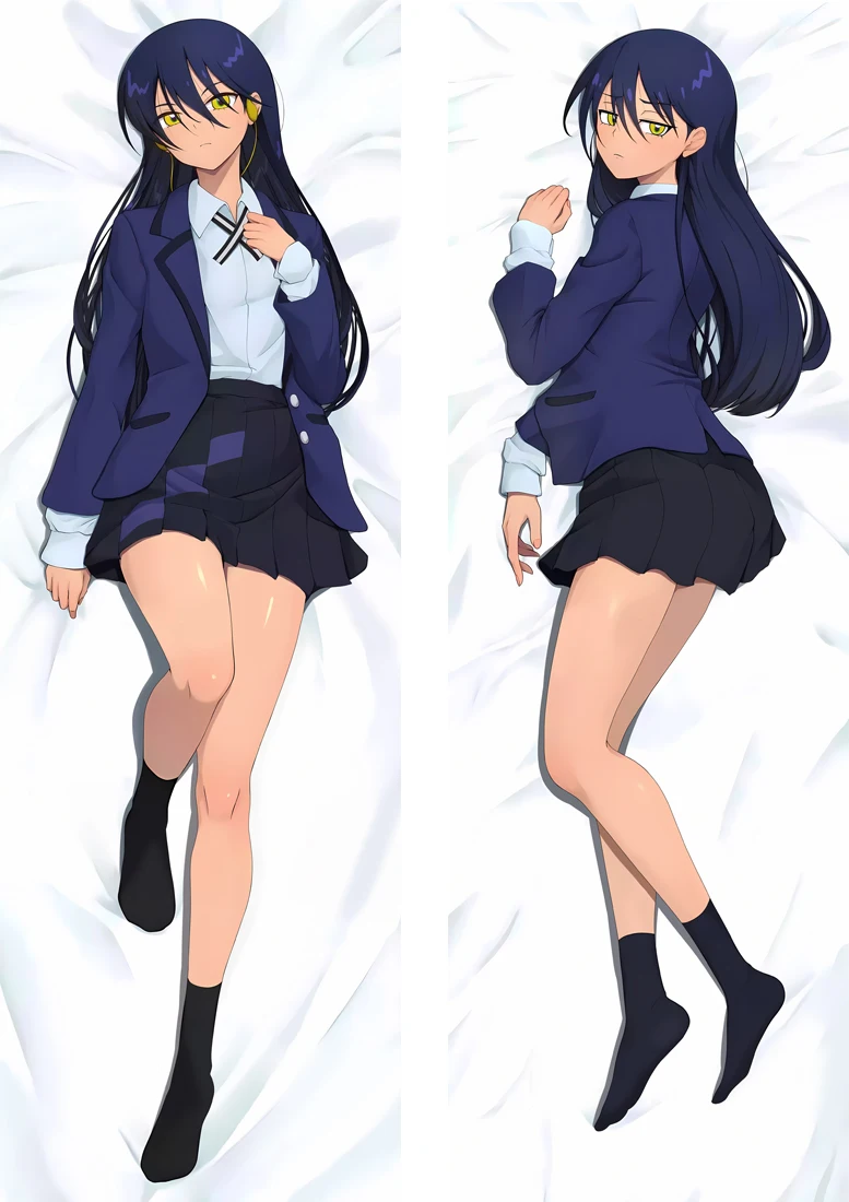 Nyaan Dakimakura Pillow Cover Peach Skin 2Way Double Sided Anime Body Pillow Case