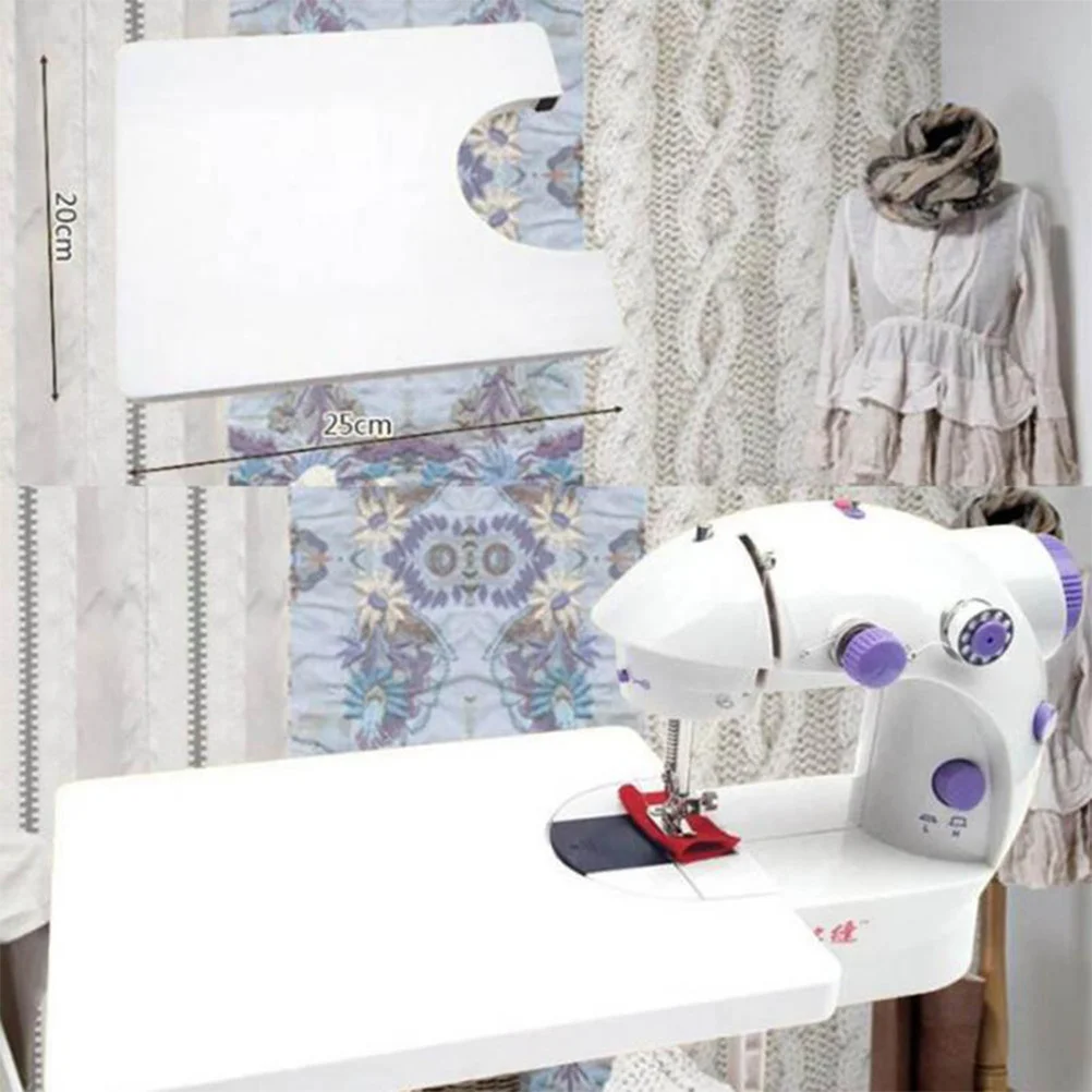

Sewing Machine Extension Table Folding Lightweight Durable Smooth Glossy Surface For Home Sewing Projects Expansion Board