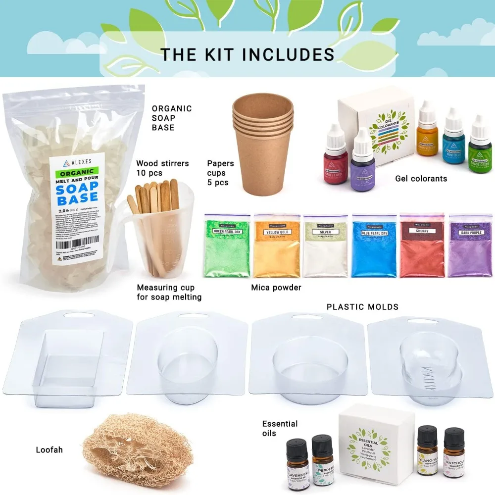 Organic Soap Making Kit 2