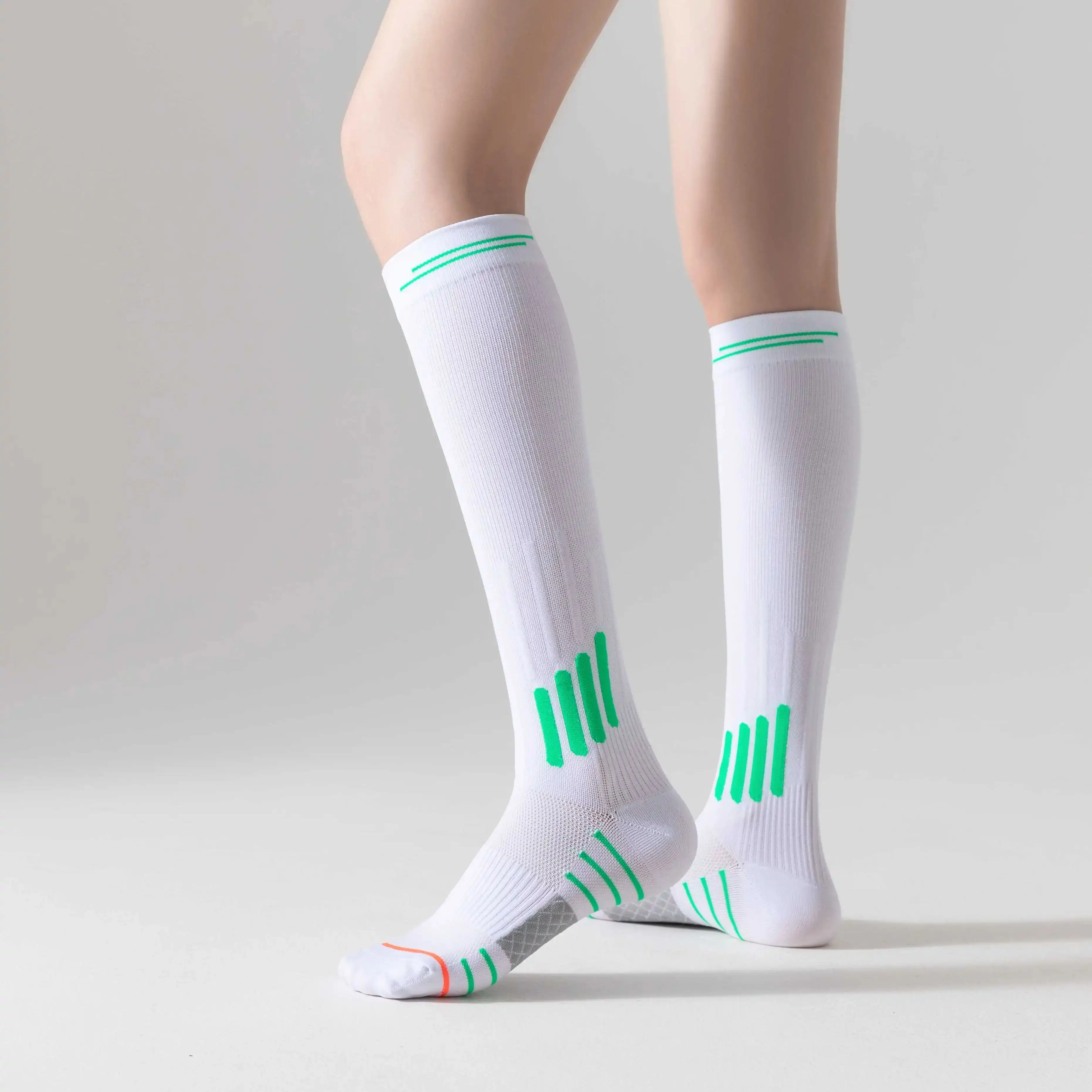 Sports pressure socks, mid tube yoga, running, jumping rope, fitness, aerobics, slimming legs, versatile calf socks