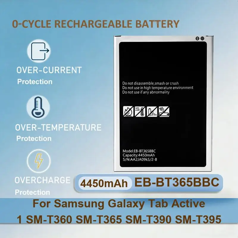 Battery For Samsung Galaxy Tab S7 Plus 12.4 SM-T976B SM-T970 Active 1 SM-T360 SM-T365 SM-T390 SM-T395 E 9.6 SM T567 T567V A2S