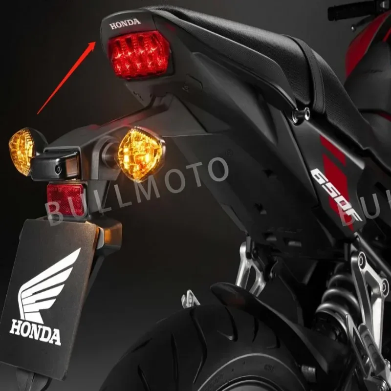 

Для мотоцикла Honda CB650F 2017 2018 2019 матовая черная и углеродная волоконная задняя панель обтекатель два стиля CB 650 F аксессуары