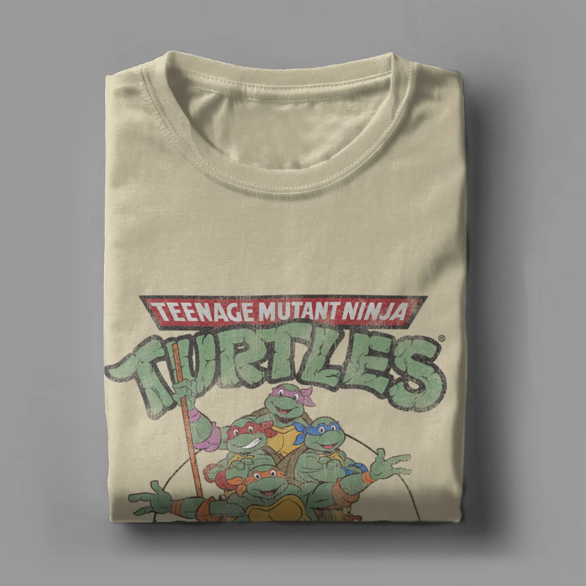 Ninja Turtles Classic Circle 1984 T Shirt Men's  Cotton Funny T-Shirt O Neck  Tee Shirt Short Sleeve Clothing 6XL - view 4