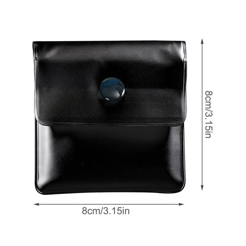 Mini Pocket Ashtray Pouch Fireproof Portable Reusable Storage Ashtray Bag Cigarette Cigar SmokingAccessory Outdoor