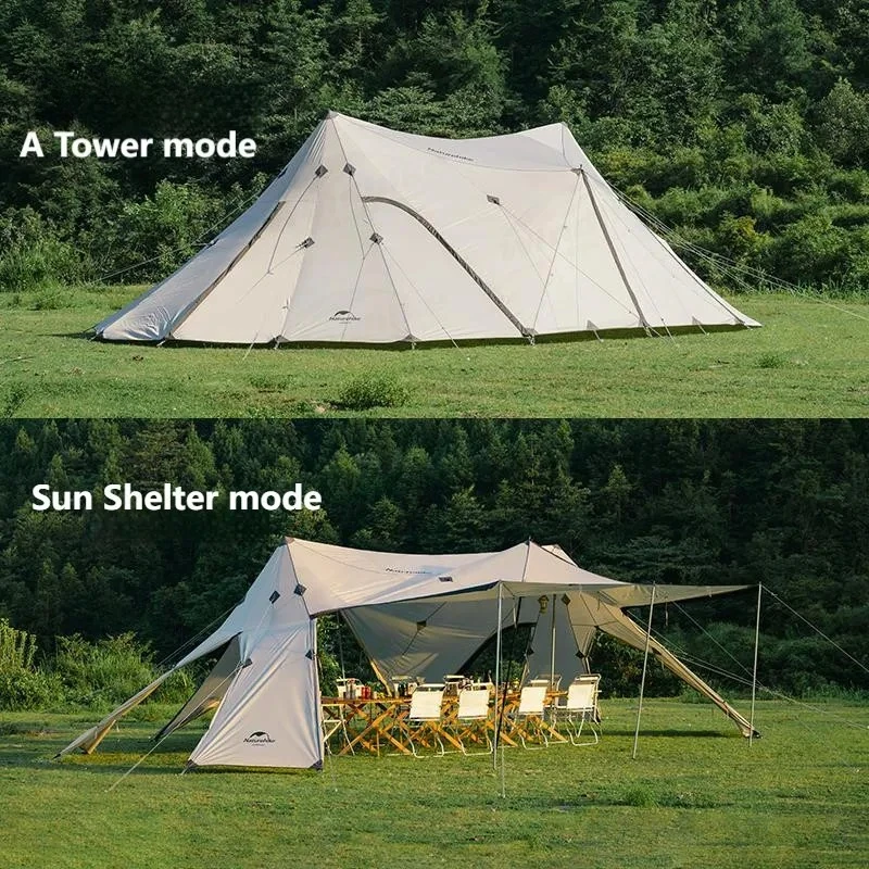 

Большая палатка Серебряный солнцезащитный навес Открытый солнцезащитный навес для 20-30 человек