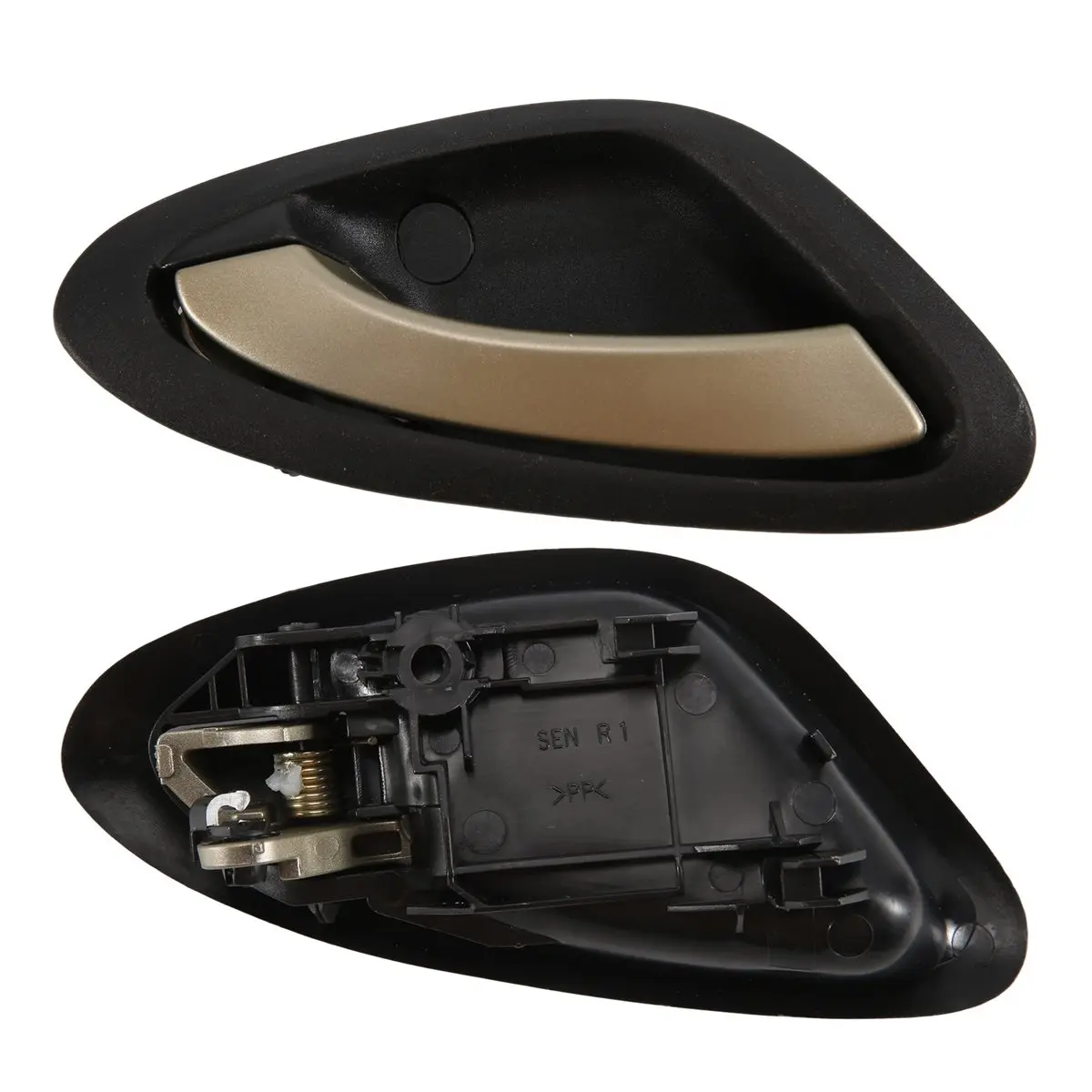11.11Black Color Car Inner Door Handle Interior Handles for FIT JAZZ CITY 2003-2008 72160--H11 72120--H11