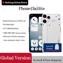 【¥37,097】Nothing Phone (3a) lite グローバル版 ホワイト 8GB 256GB 特別割引-アリエク特価アラート