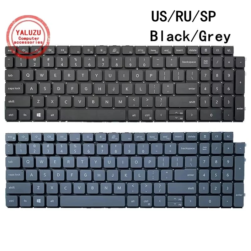 US/RU/SP NEW Laptop Keyboard For Dell Latitude 3520 3525 P117F P112F P107F Vostro 15 3510 3515 3520 3525 5510 5515 P106F