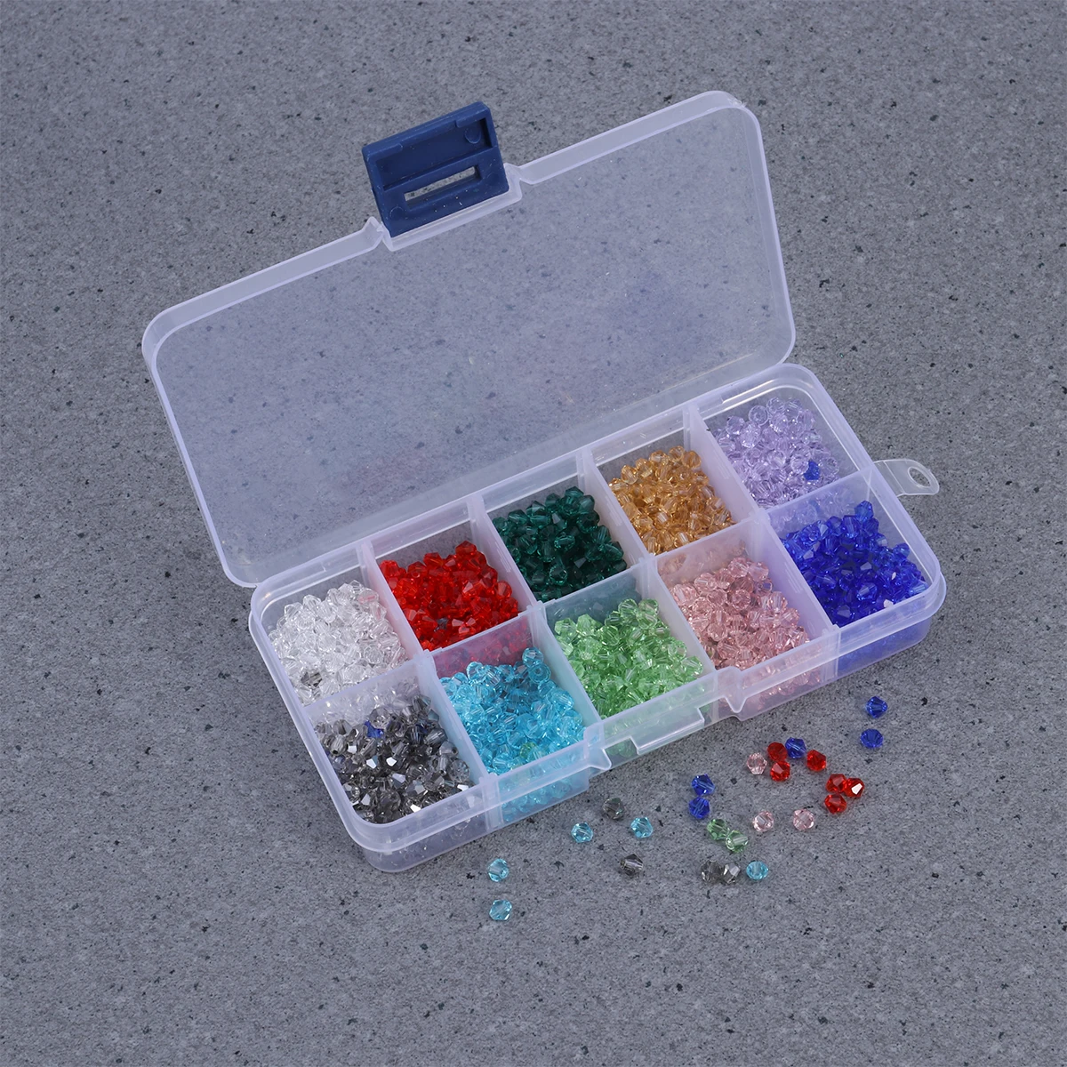 

1000pcs 4Mm Glass 10 Colors For Jewelry Making Diy Craft Accessories Crystal For Jewelry Making Beads Crystal Beads