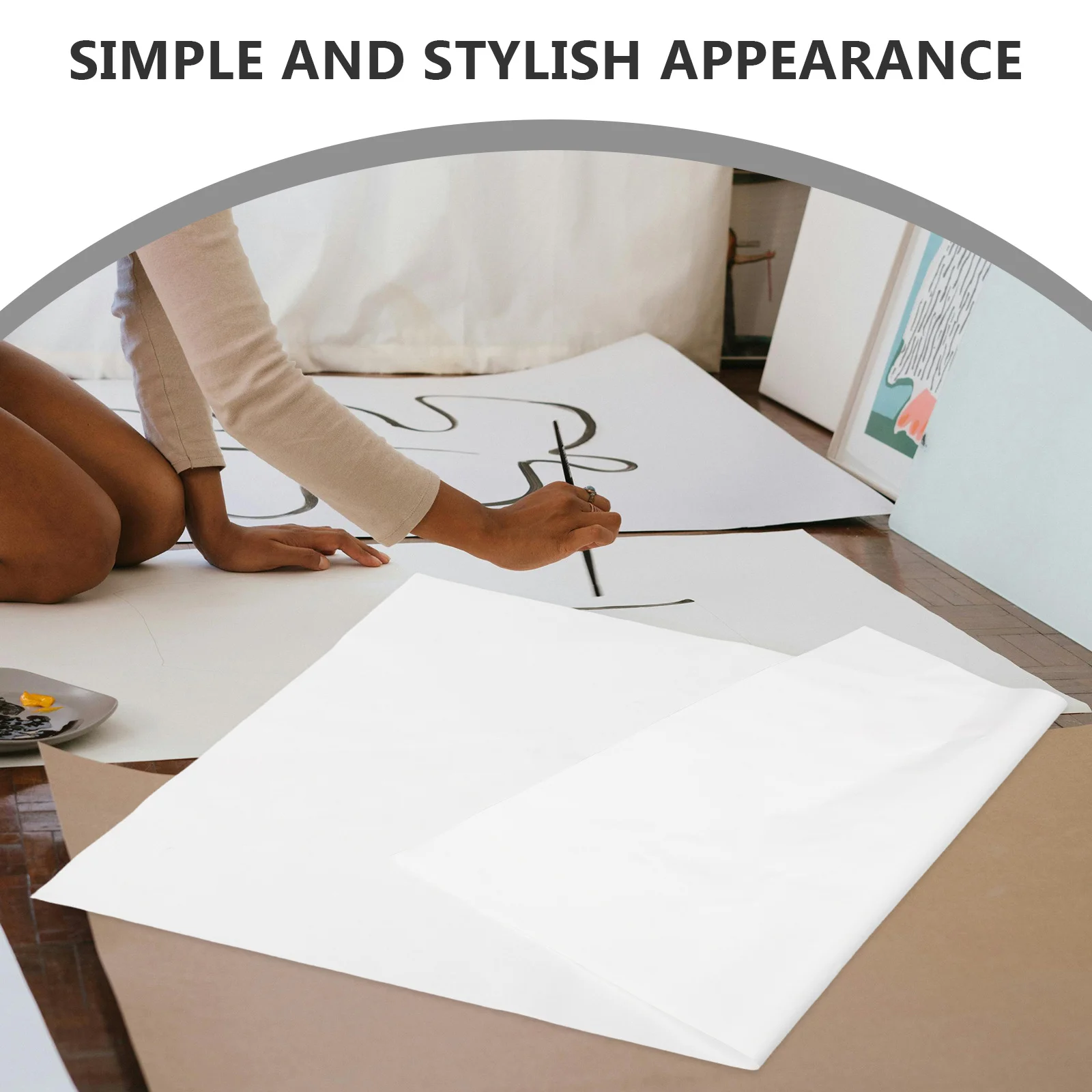 

2Pcs Painting Canvas Roll Large White Cloth Canvas Blank for Oil Acrylic Watercolor Graffiti Drawing Art Projects