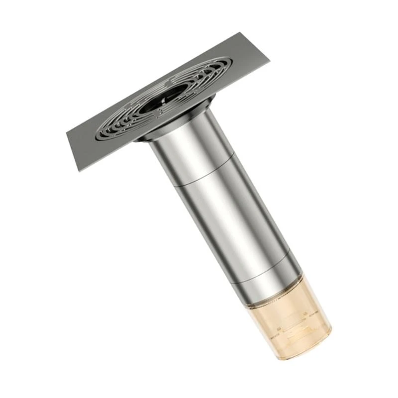 

Practical Stainless Steel Floor Drain Insert Prevents Odor for Public Space