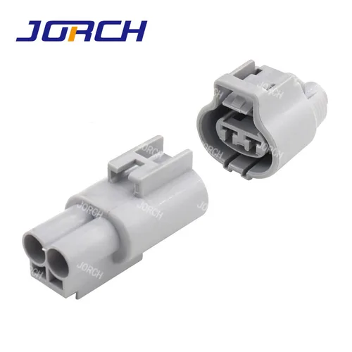 Imagen 2 del producto Serie auto del conector 4.8m m del enchufe del ventilador electrónico macho hembra de 2 pines 176146 -6 176143 -6 Para Toyota Buick Excelle RAV4