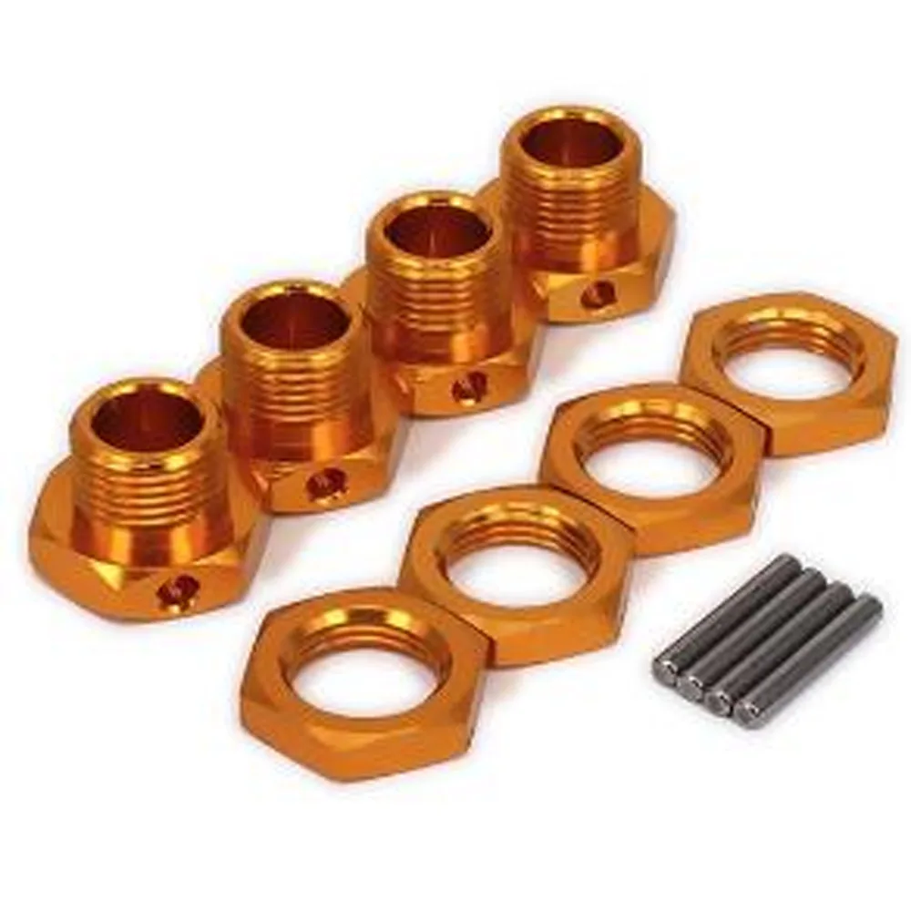 4 Stück YSIDO Aluminium 17 mm Sechskant-Radmuttern-Adapter für 1/8 1/7 ZDRacing Summit E-Revo ARRMA Buggy HSP 94762 94081 RC Auto – Detail 8