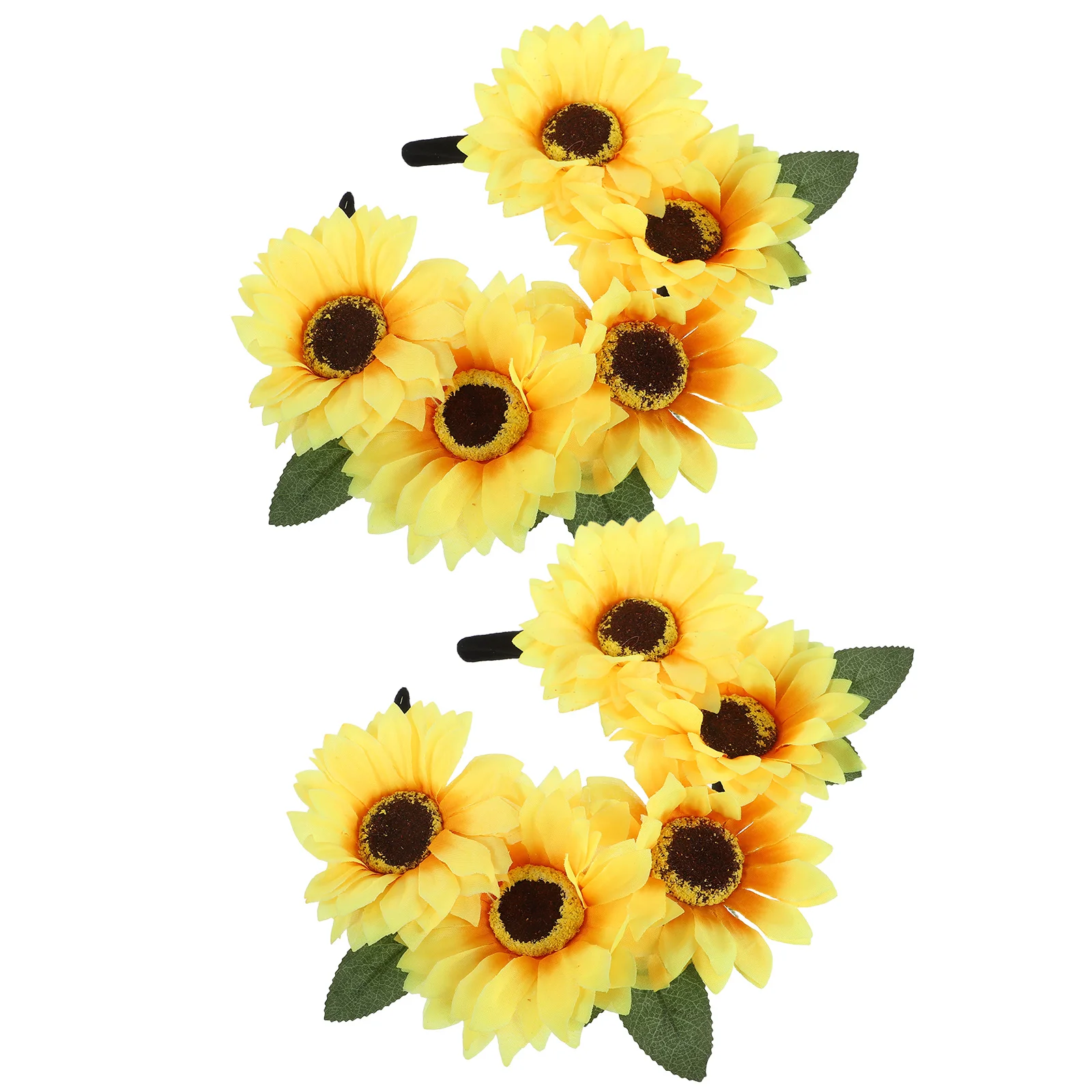 

1 Unit Artificial Sunflower Hairband for Female Fashionable Outdoor Wedding Garden Party Use Lightweight Comfortable Design