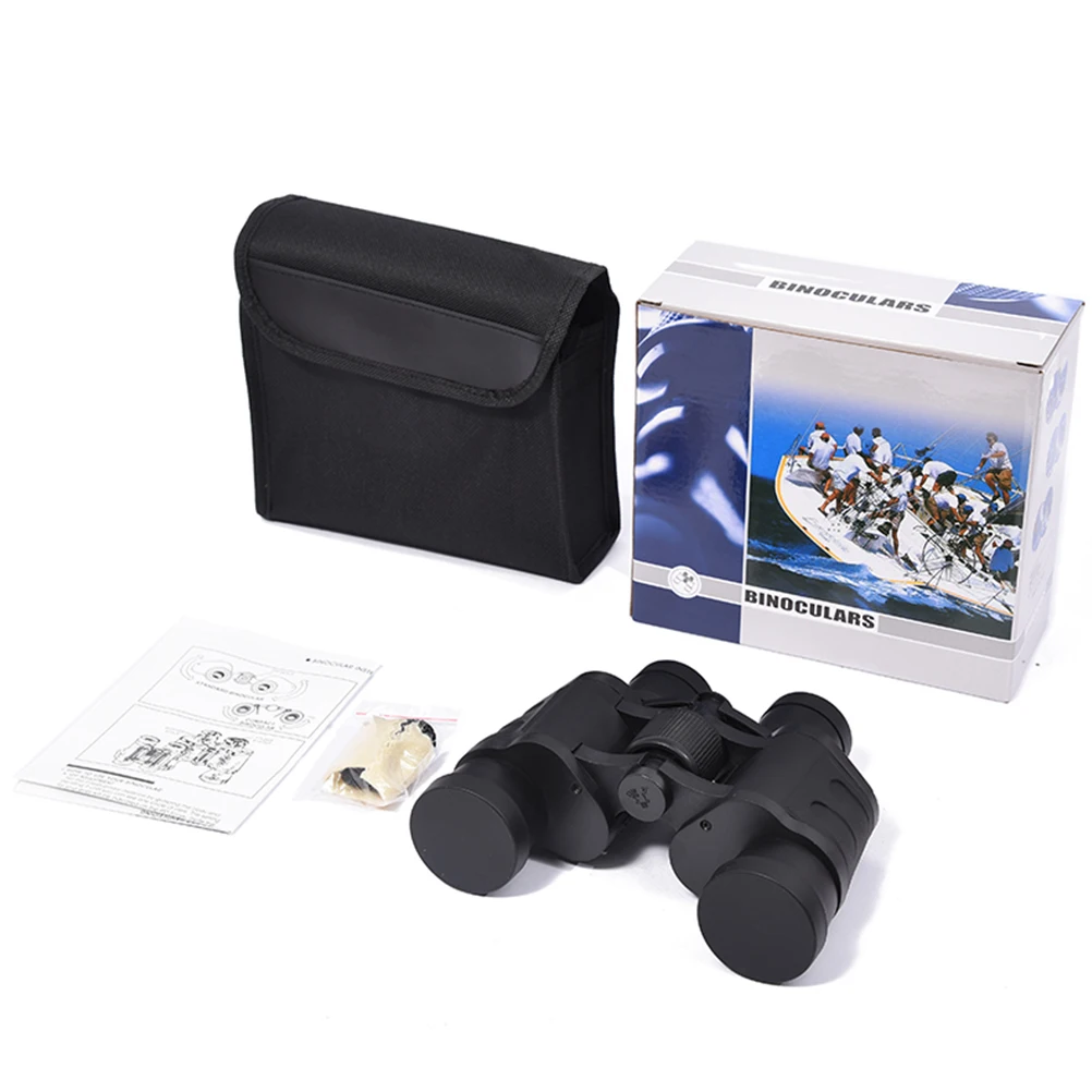 

8X40 High Magnification Outdoor Portable Telescope Durable Compact For Clear Vision Gift Family Friends Black