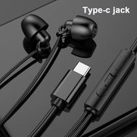New Type-C Wired Sleep Headphones In-Ear Headphones with Mic Hands-Free Earbuds for Xiaomi Mi Redmi Huawei Gaming Headphones